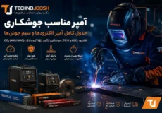 آمپر مناسب جوشکاری چقدر است