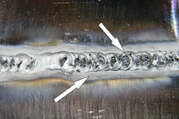 سوراخ شدن جوش