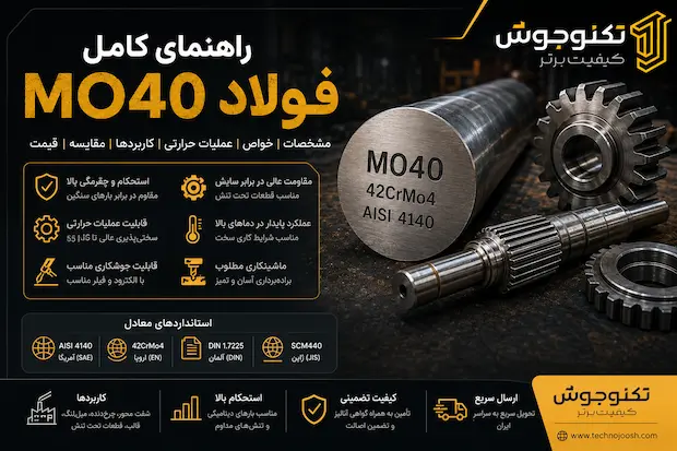 فولاد mo40 چیست؟ بلاگ فولاد mo40 چیست؟