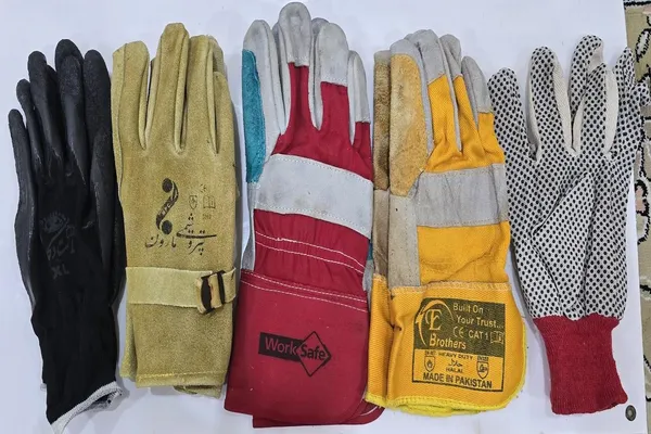 دستکش و لباس ایمنی جوشکاری