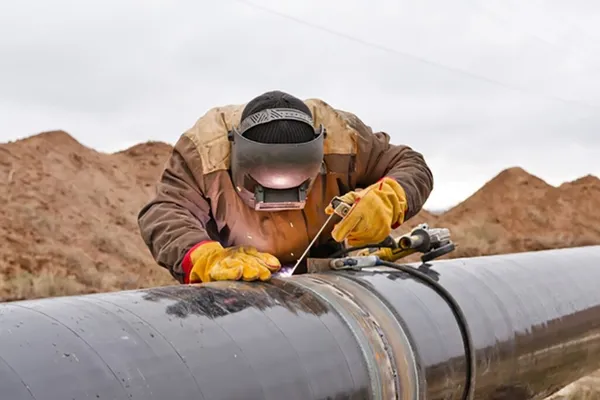 جوشکاری لوله نفت و گاز
