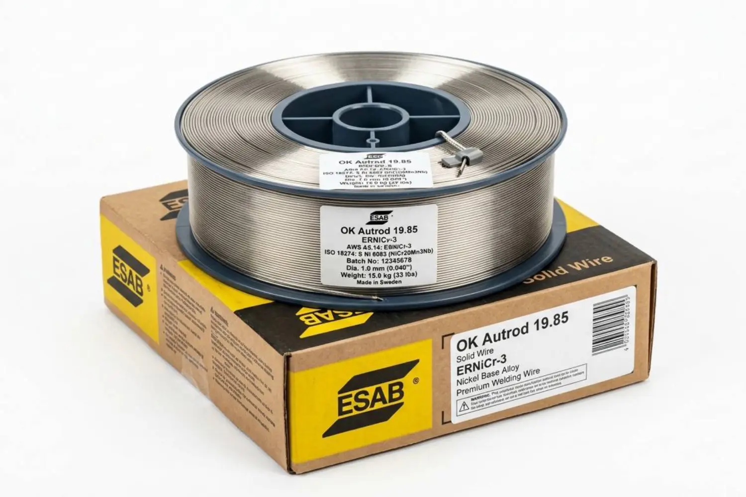 esab-19.85-welding-wire-spool سیم جوش CO2 19.85 ایساب